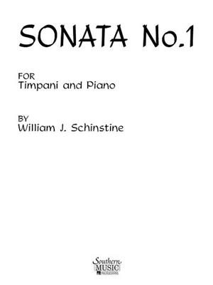 William J. Schinstine: Sonata No. 1 for Timpani: Pauke