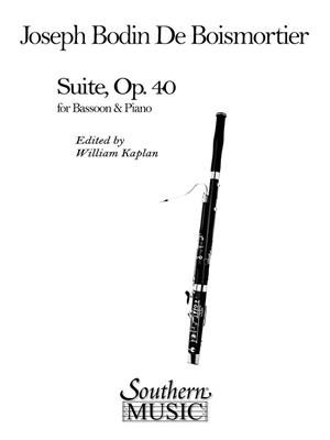 Joseph Bodin de Boismortier: Suite: (Arr. William Kaplan): Fagott Solo