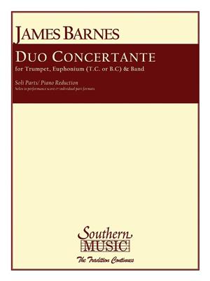 James Barnes: Duo Concertante, Op. 74: Blasorchester mit Solo