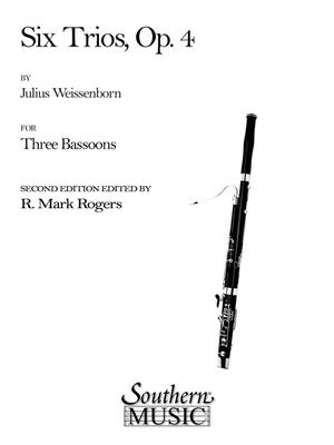 Julius Weissenborn: Six Trios, Op. 4: (Arr. R. Mark Rogers): Fagott Ensemble