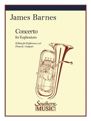 James Barnes: Concerto Opus 132: Bariton oder Euphonium Solo