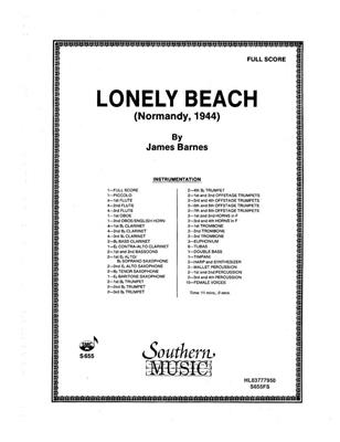 James Barnes: Lonely Beach (Normandy 1944): Blasorchester