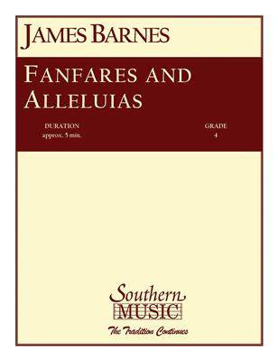 James Barnes: Fanfares And Alleluias: Blasorchester
