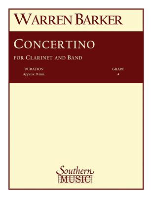 Warren Barker: Concertino: Blasorchester