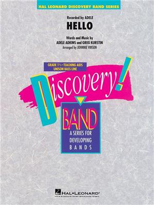 Hello (Arr. Vinson) (Score/Parts): (Arr. Johnnie Vinson): Blasorchester