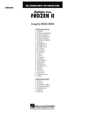 Highlights from Frozen 2: (Arr. Michael Brown): Fanfarenorchester