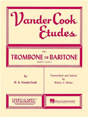 H.A. VanderCook: Vandercook Etudes for Trombone or Baritone: Posaune Solo