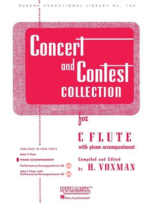 Concert And Contest Collection - Flute (PA): Flöte mit Begleitung