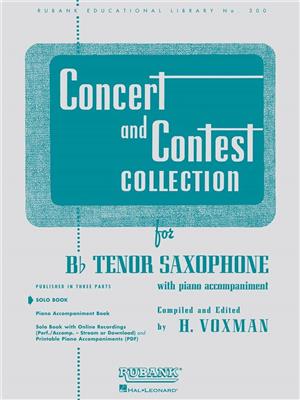 Concert And Contest Collection: Tenorsaxophon