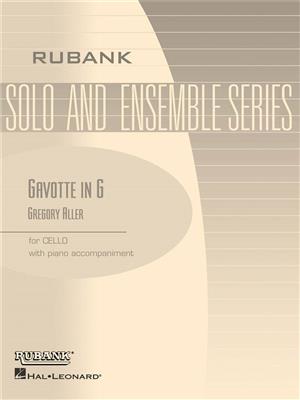 Gavotte in G: (Arr. G. Aller): Cello mit Begleitung