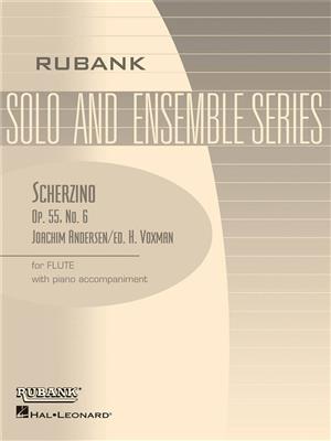 Joachim Andersen: Scherzino (from Eight Performance Pieces, Op. 55): (Arr. Himie Voxman): Flöte mit Begleitung