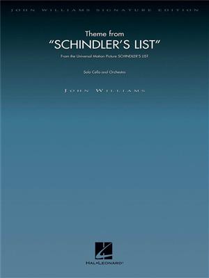 John Williams: Theme from Schindler's List (Cello and Orchestra): Orchester mit Solo