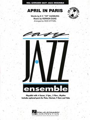 April In Paris: (Arr. Rick Stitzel): Jazz Ensemble mit Solo