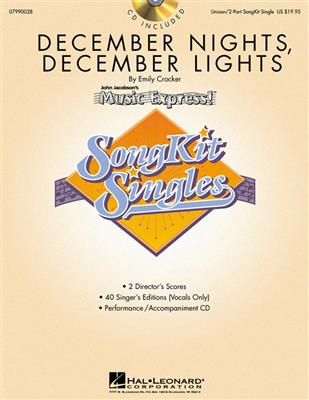 Emily Crocker: December Nights, December Lights SongKit Single: Gemischter Chor mit Begleitung