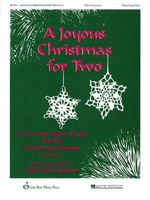 A Joyous Christmas for Two - Vol. 1: (Arr. Ellen Foncannon): Klavier Duett