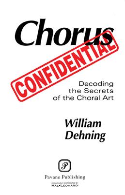 Chorus Confidential: Gemischter Chor mit Begleitung