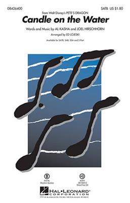 Al Kasha: Candle on the Water: (Arr. Ed Lojeski): Gemischter Chor mit Klavier/Orgel