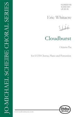 Eric Whitacre: Cloudburst: Gemischter Chor mit Begleitung