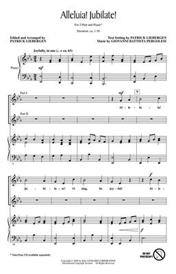 Alleluia! Alleluia!: (Arr. Patrick M. Liebergen): Frauenchor mit Klavier/Orgel