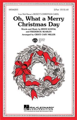 Frederick Searles: Oh What a Merry Christmas Day: (Arr. Cristi Cary Miller): Frauenchor mit Begleitung