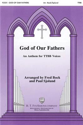 God Of Our Fathers: (Arr. Fred Bock): Gemischter Chor mit Begleitung