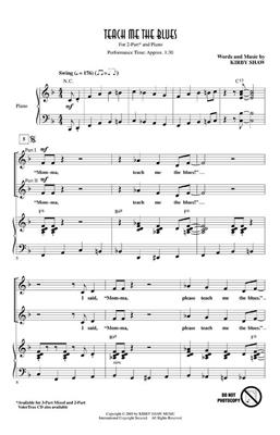 Kirby Shaw: Teach me the Blues: Frauenchor mit Klavier/Orgel
