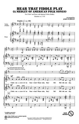 Hear That Fiddle Play: (Arr. John Purifoy): Frauenchor mit Begleitung