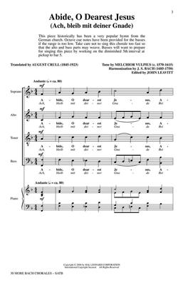 Johann Sebastian Bach: 30 More Bach Chorales: Gemischter Chor mit Begleitung