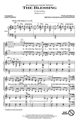 Brendan Graham: The Blessing: (Arr. John Purifoy): Frauenchor mit Klavier/Orgel