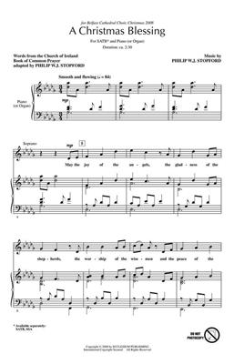 Philip W. J. Stopford: A Christmas Blessing: Gemischter Chor mit Begleitung