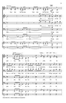 The King's Singers: Bob Chilcott - North American Folksongs: (Arr. Bob Chilcott): Gemischter Chor A cappella