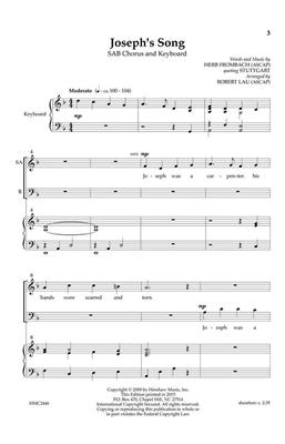 Herb Frombach: Joseph's Song: (Arr. Robert Lau): Gemischter Chor mit Klavier/Orgel