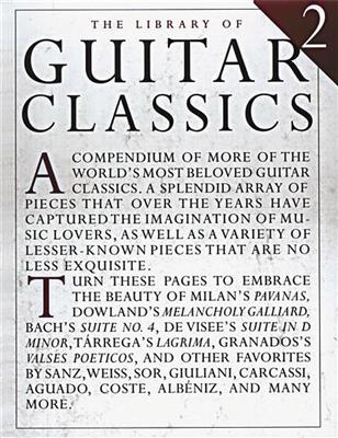 The Library of Guitar Classics 2: Gitarre Solo