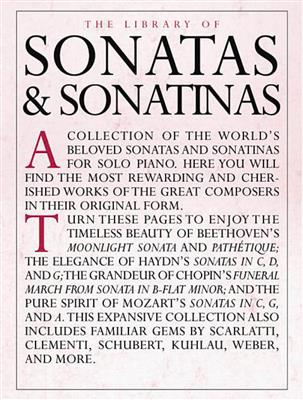 The Library of Sonatas and Sonatinas: (Arr. Amy Appleby): Klavier Solo
