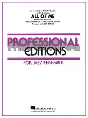 Count Basie: All Of Me: (Arr. Billy Byers): Jazz Ensemble