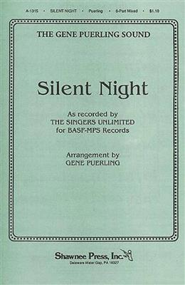 Silent Night: (Arr. Gene Puerling): Gemischter Chor mit Begleitung