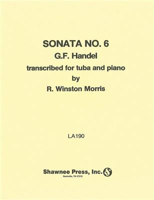 Georg Friedrich Händel: Sonata No. 6: (Arr. R. Winston Morris): Tuba mit Begleitung