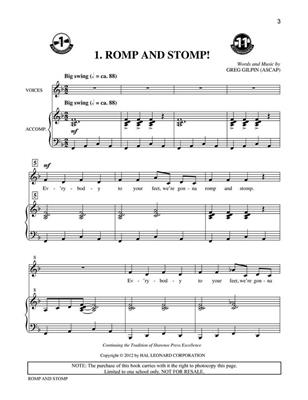 Greg Gilpin: Romp and Stomp!: Kinderchor
