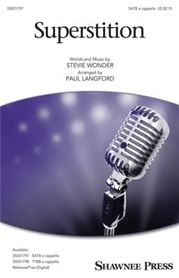 Stevie Wonder: Superstition: (Arr. Paul Langford): Gemischter Chor A cappella