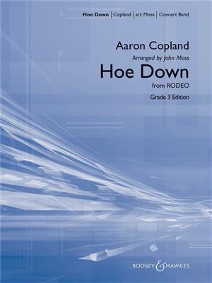 Aaron Copland: Hoe Down ( from Rodeo ): (Arr. John Moss): Blasorchester