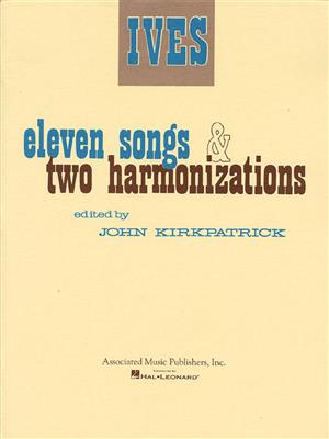 11 Songs and 2 Harmonizations: Gesang mit Klavier