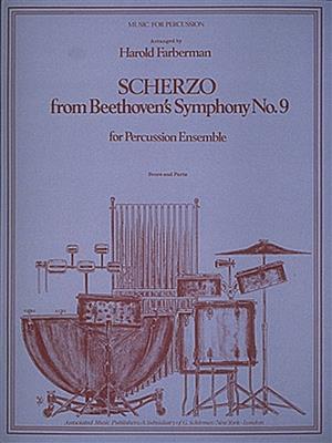 Ludwig van Beethoven: Scherzo from Beethoven's Ninth Symphony: Percussion Ensemble