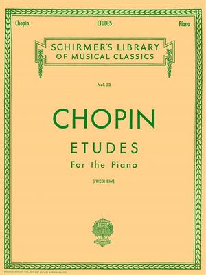 Frédéric Chopin: Etudes: Klavier Solo