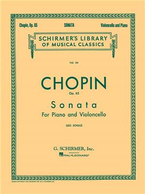 Frédéric Chopin: Sonata in G Minor, Op. 65: Cello mit Begleitung