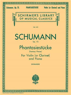 Robert Schumann: Phantasiestücke (Fantasy Pieces): Kammerensemble