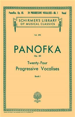 24 Progressive Vocalises, Op. 85 - Book 1