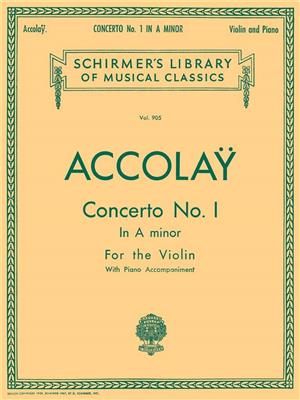 Jean-Baptiste Accolay: Concerto No. 1 in A Minor: Violine mit Begleitung