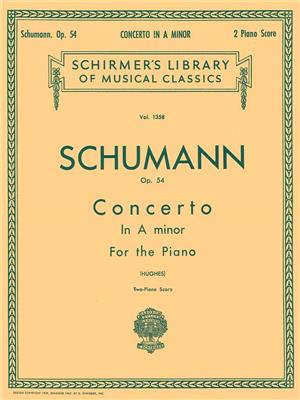 Robert Schumann: Concerto in A Minor, Op. 54 (2-piano score): Klavier vierhändig