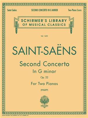 Camille Saint-Saëns: Concerto No. 2 in G Minor, Op. 22: Klavier vierhändig