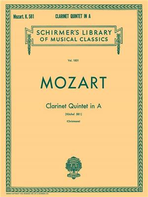 Wolfgang Amadeus Mozart: Clarinet Quintet in A, K.581: Klarinette Ensemble